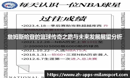 詹姆斯哈登的篮球传奇之路与未来发展展望分析